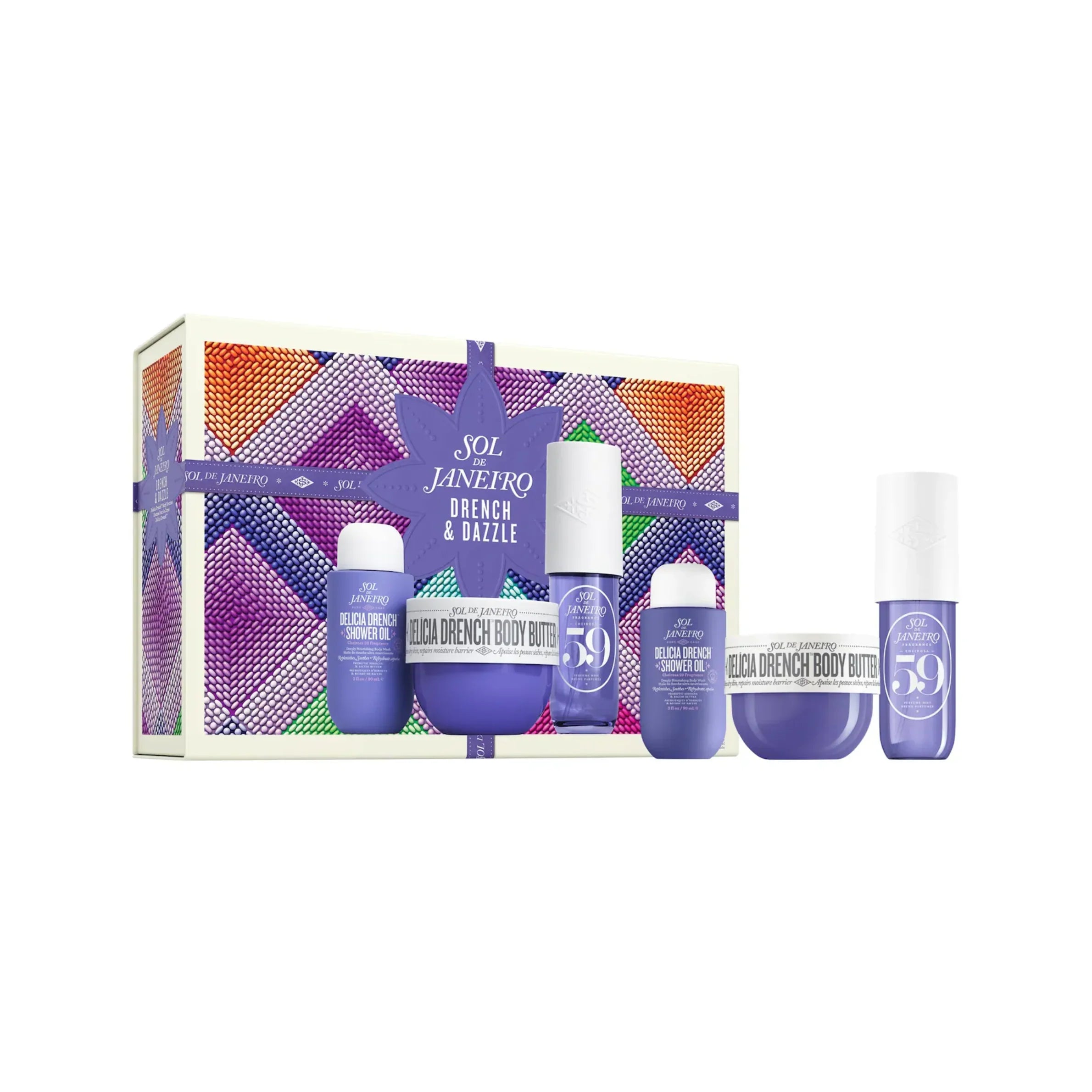 Sol de Janeiro Drench & Dazzle Delícia Drench Body Routine Gift