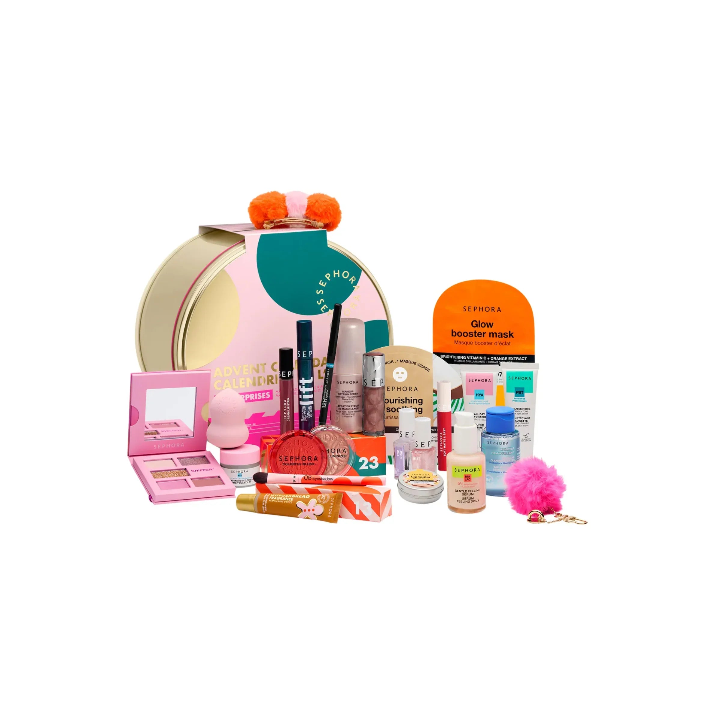 SEPHORA COLLECTION Premium Makeup & Skincare Advent Calendar Gift