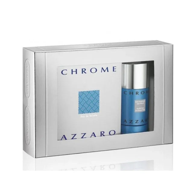 Cosmetics Azzaro Chrome Deodorant Stick 75ml Azzaro Chrome Set