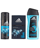 Adidas Ice Dive Coffret Eau De Toilette 100 Ml + Deodorant 150Ml + Shower Gel 250Ml - IZZAT DAOUK Lebanon