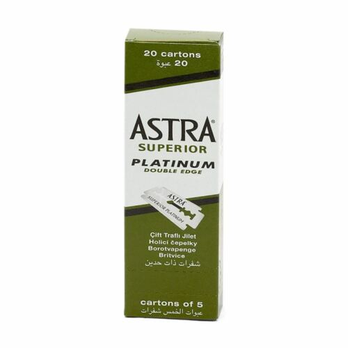 Astra Superior Platinum Double Edge 20 X5 - IZZAT DAOUK Lebanon