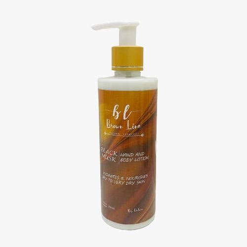 Brown Line Black Musk Hand And Body Lotion 250Ml - IZZAT DAOUK Lebanon