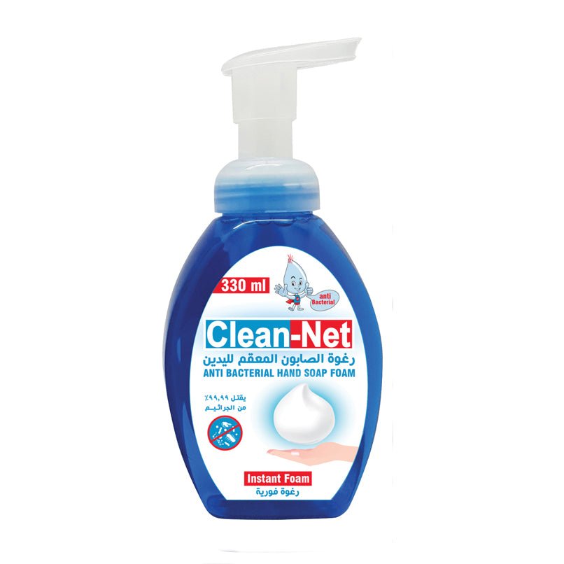 Clean-Net Antibacterial Hand Soap Foam 330ml - IZZAT DAOUK Lebanon