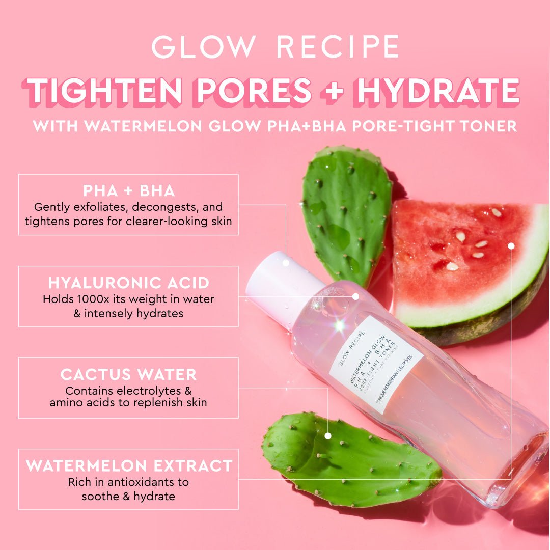 Glow Recipe Mini Watermelon Glow PHA + BHA Pore-Tight Toner - IZZAT DAOUK Lebanon