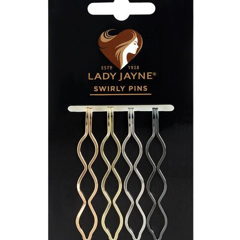 Lady Jayne 17083 Metallic Swirly Slides - Pk 4 - IZZAT DAOUK Lebanon