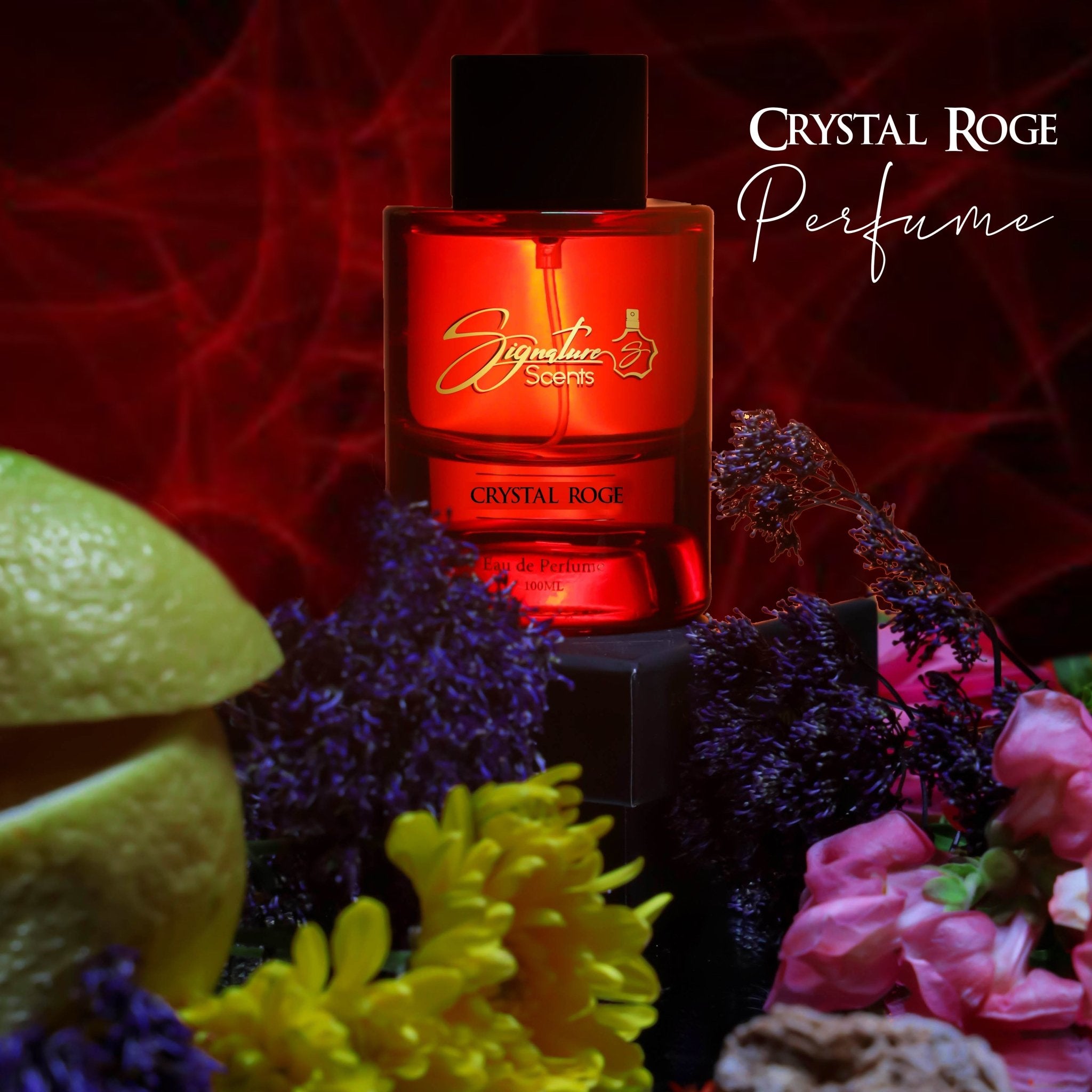 Signature Scents Crystal Roge Eau De Parfum 100ml - IZZAT DAOUK Lebanon