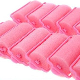 Superior Pink Foam Sponge Hair Rollers - IZZAT DAOUK Lebanon