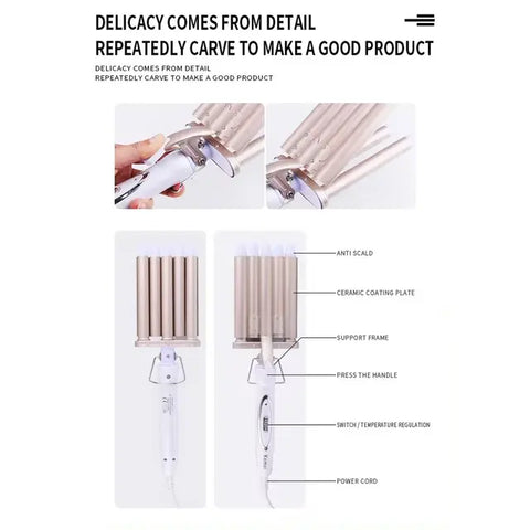 KEMEI HOT AIR STYLE 4 FINGERS - KM-1110