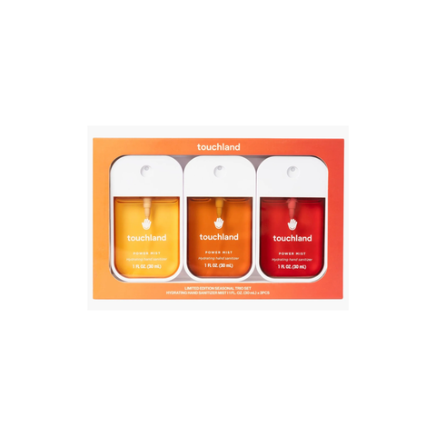 Touchland - Limited Edition Power Mist Hydrating Hand Sanitizer Seasonal Trio Set
