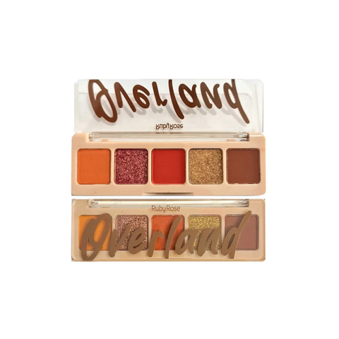 Ruby Rose Overland Eyeshadow Palette 5 Shades
