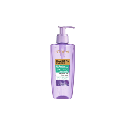 L'OREAL Hyaluron Expert Oil Control Deep Cleansing Gel 200ml