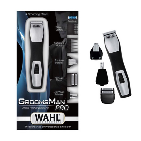 Wahl Groomsman Pro Deluxe Rechargable Kit