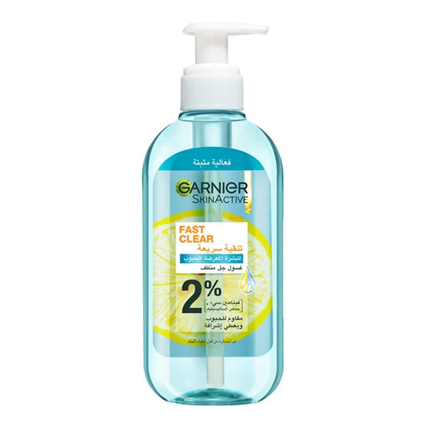 GARNIER SkinActive Fast Clear Gel Wash 200ML