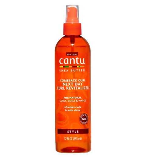 مستحضر Cantu Comeback Curl Next Day Curl Revitalizer بزبدة الشيا 355 مل