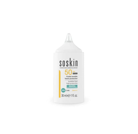 Soskin SPF50 Pocket Invisible Fluid High Protection 30ml