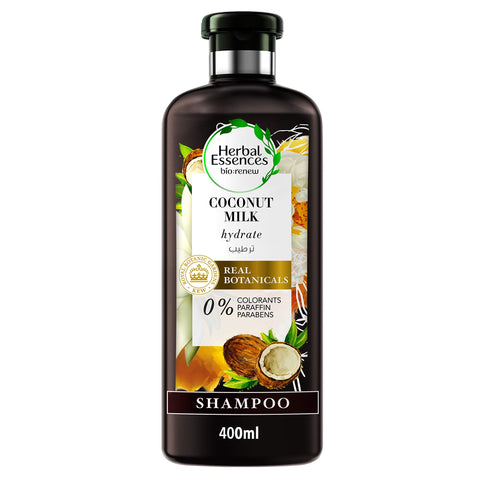 Herbal Essences Bio Renew Hydrate Coconut Milk Shampoo 400ml