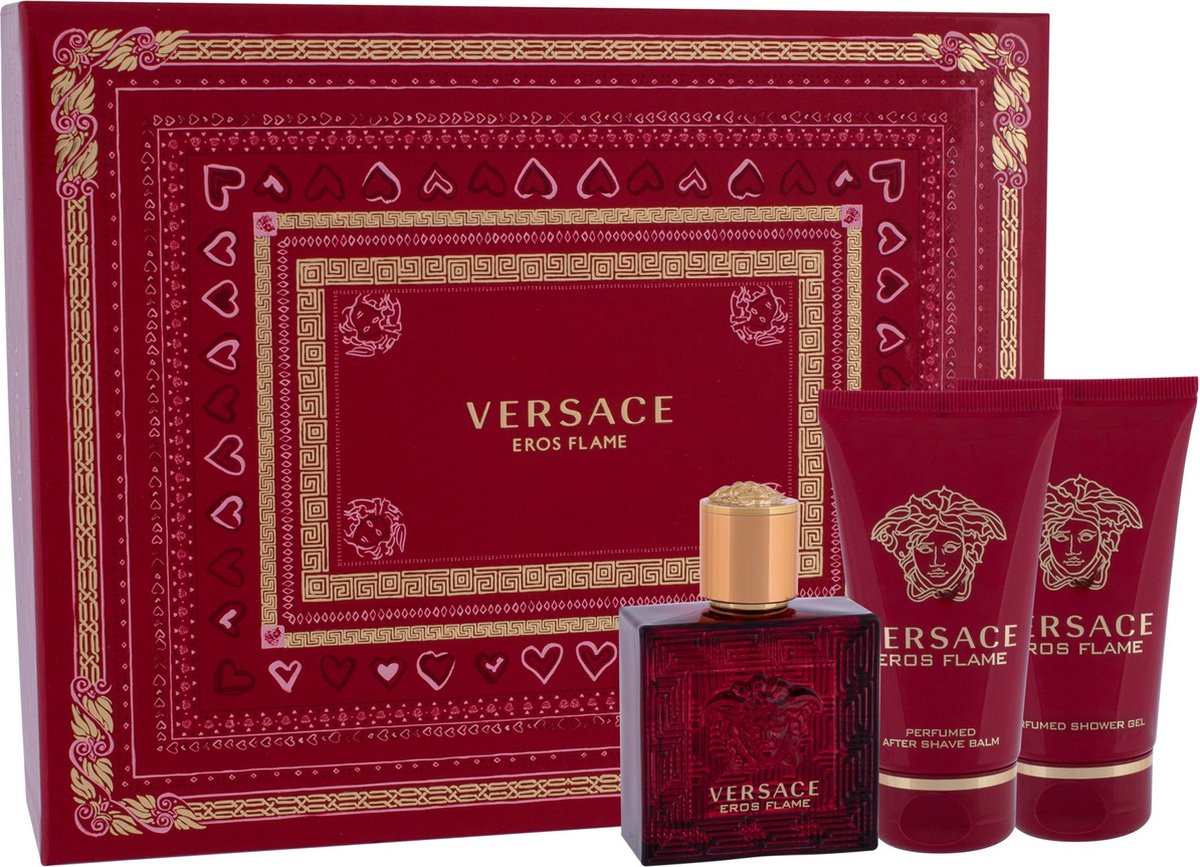 Versace Eros Flame Men Coffret Eau De Parfum – IZZAT DAOUK Lebanon