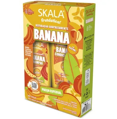 Skala Banana Shampoo and Conditioner Kit