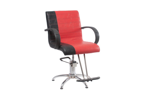 JUMBO RICH COMEN RED AND BLACK CHAIR