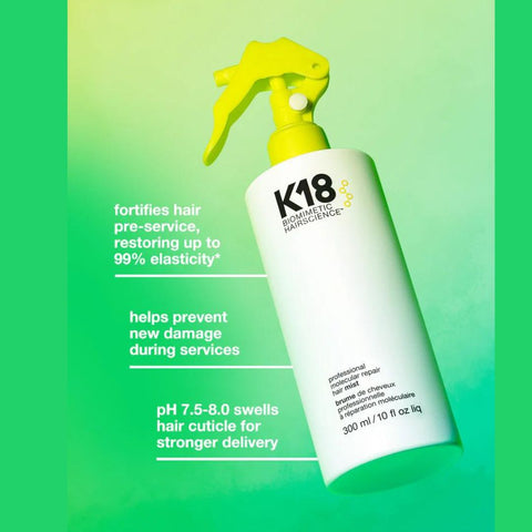 بخاخ الشعر K18 Pro Molecular Repair بحجم 300 مل