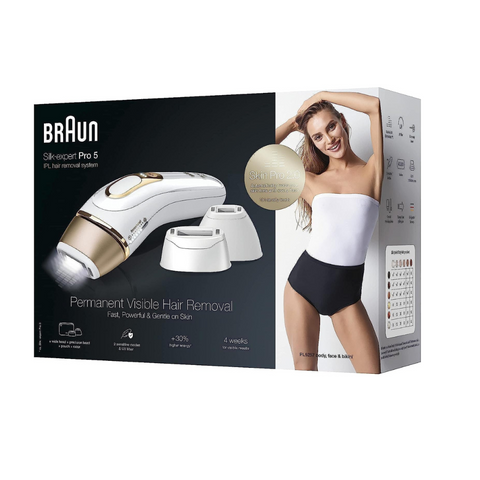 Braun Silk-expert Pro IPL 5 PL5257 Pulsated Light Hair Removal Device