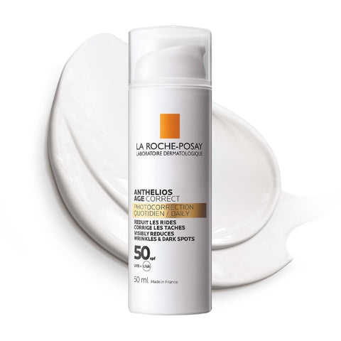 La Roche Posay Anthelios Age Correct SPF50 Anti Ageing Invisible Sunscreen with Niacinamide 50ml