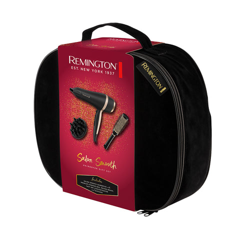 مجموعة هدايا مجفف الشعر Remington D6940Gp Salon Smooth 