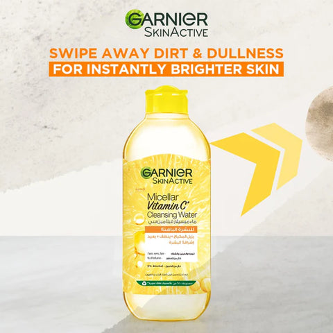 Garnier Micellar Brightening Cleanser Water with Vitamin C 400ml