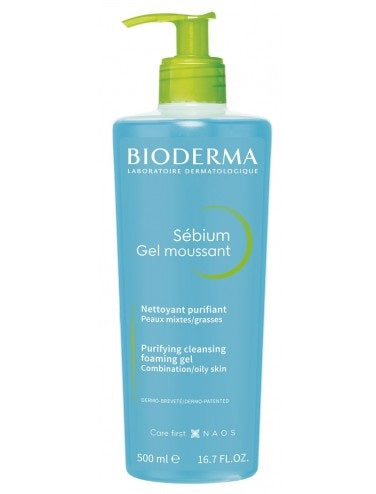Bioderma "15" Sebium Gel Moussant 500ml