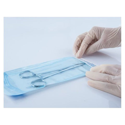 Self-Sealing Sterilization Pouches (1 Box 200 Pouches) Size3 1/2"×10" , 3 1/2"×5 1/2"