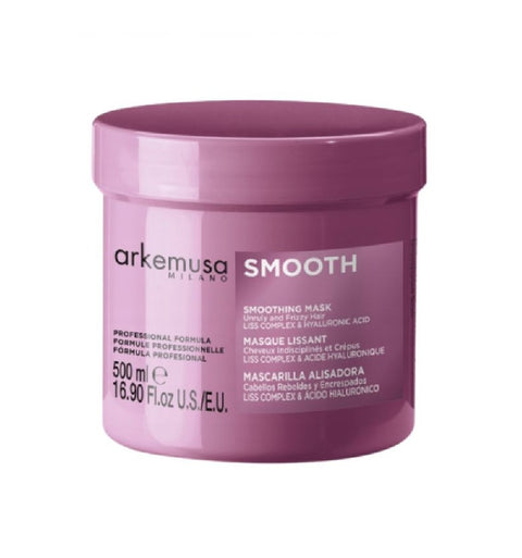ARKEMUSA SMOOTH SMOOTHING MASK FOR UNRULY AND FRIZZY HAIR 500ml