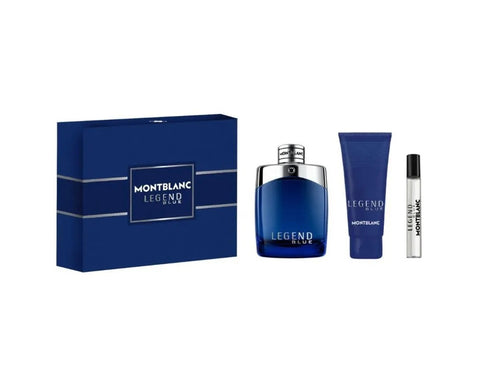 Set Legend Blue EDP 100ml & 7.5ml + Shower Gel 100ML