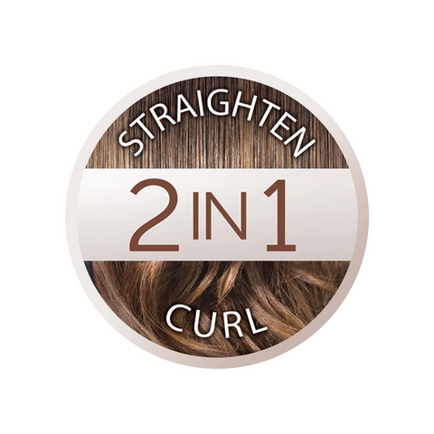 جهاز تصفيف الشعر بالهواء الساخن من ريمينجتون - Confidence Curl &amp; Straight