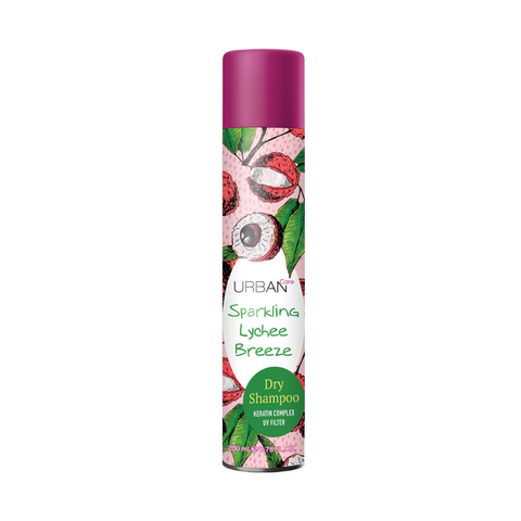 URBAN Care Dry Shampoo – Sparkling Lychee Breeze (200ml)