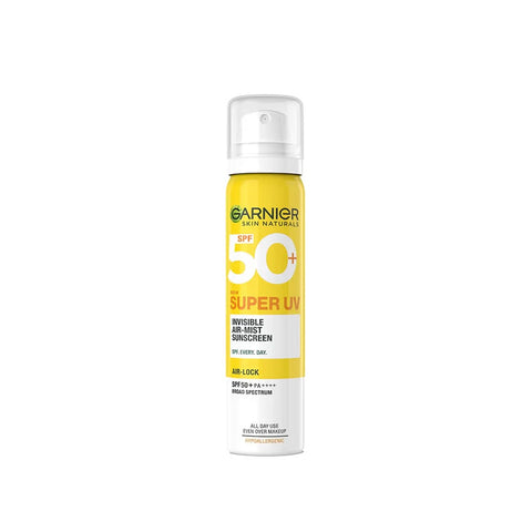 Garnier Skin Active SPF 50 Super UV Invisible Air Mist Sunscreen 75ml