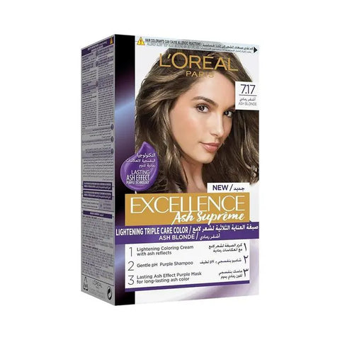 L'Oreal Excellence Ash Supreme Ash Blonde 7.17