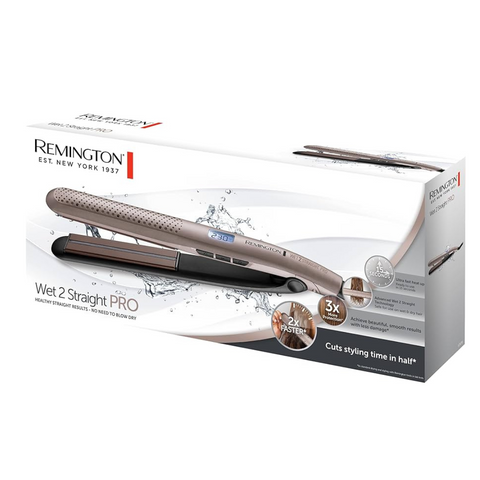 Remington S7970 Wet 2 Straight Pro Hair Straightener Bronze