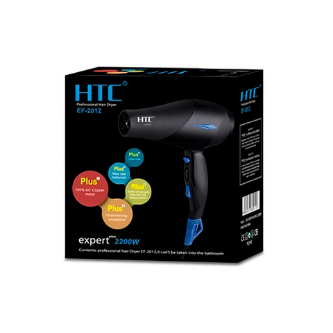 HTC EF- 2012 Professional Hair Dryer 2200W