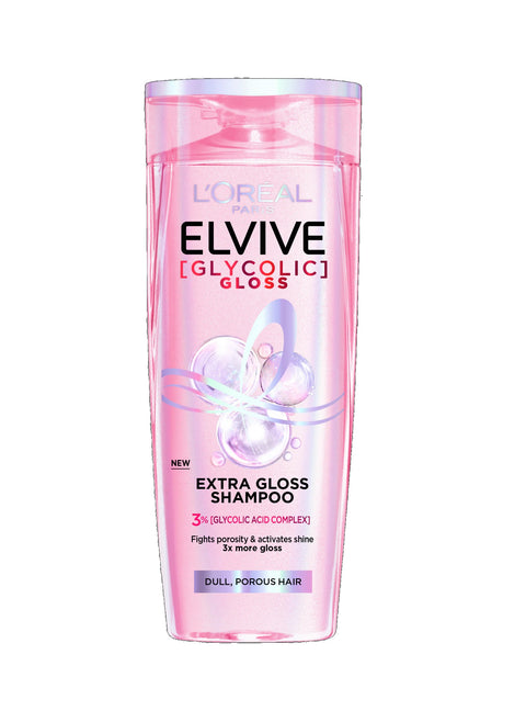 L'Oreal Paris Elvive Glycolic Gloss Extra Gloss Shampoo 600ml