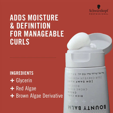 Schwarzkopf Osis+ Bounty Balm Rich Curl Cream 150ml