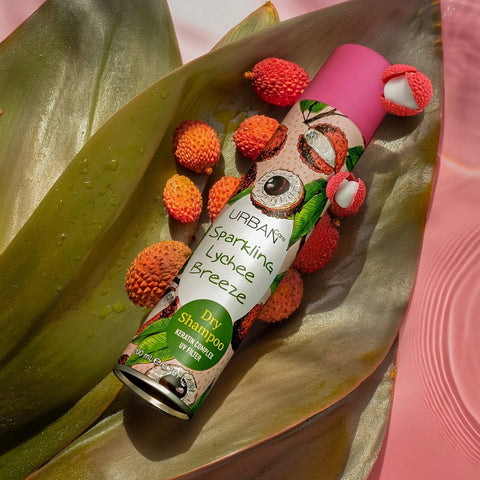 URBAN Care Dry Shampoo – Sparkling Lychee Breeze (200ml)