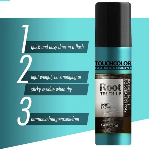 Touch Color Professional Hair Color Root Touch-up Spray