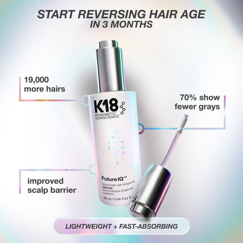 Start reversing hair age in 3 months, 19,000 more hairs, 70% show fewer grays, improved scalp barrier