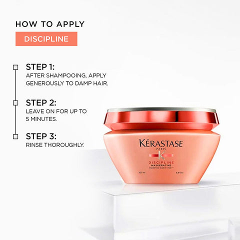 Kerastase Discipline Maskeratine Anti-frizz Hair Mask 200ml