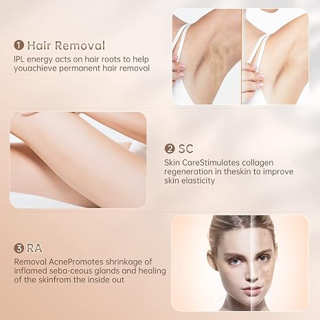NINE-GEAR IPL ENERGY EFFICIENT HAIR REMOVAL 9 STAGES