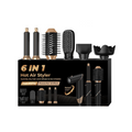 6 in 1 Hot Air Brush Foldable Hair Dryer with Diffuser, image 3