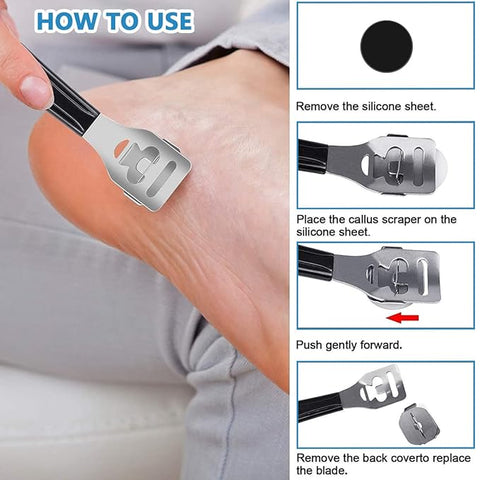 NAIL TOOL BOX BLACK 17PCS