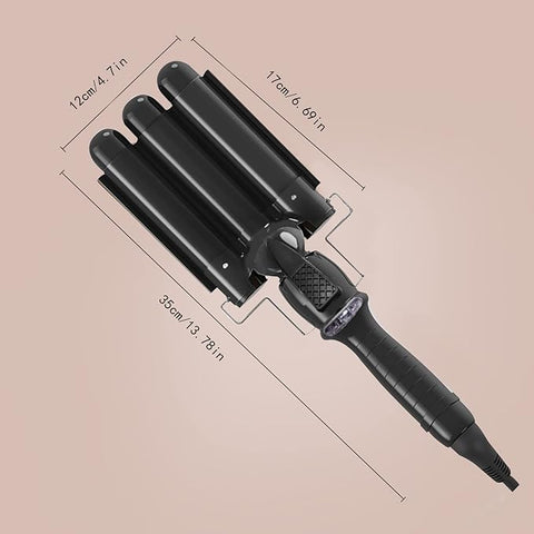 CHENFENG 3 Barrel Curling Iron - 19 mm