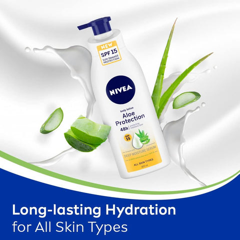 Nivea Body Lotion Aloe Protection with SPF15 400 ml