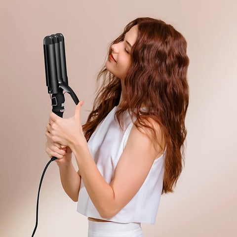 CHENFENG 3 Barrel Curling Iron - 19 mm